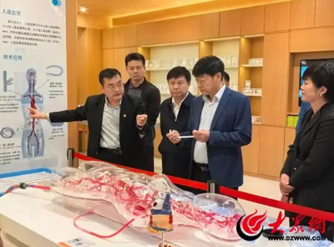 山东省药监局医疗器械处处长吴世福到滨州市调研